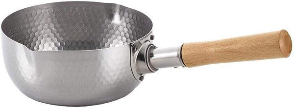 Maruyama Giken Kourikka Stainless Steel Yukihira Saucepan, Induction Compatible