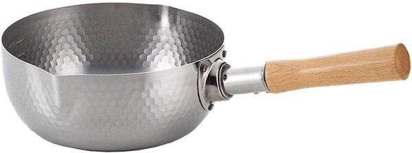 Maruyama Giken Kourikka Stainless Steel Yukihira Saucepan, Induction Compatible