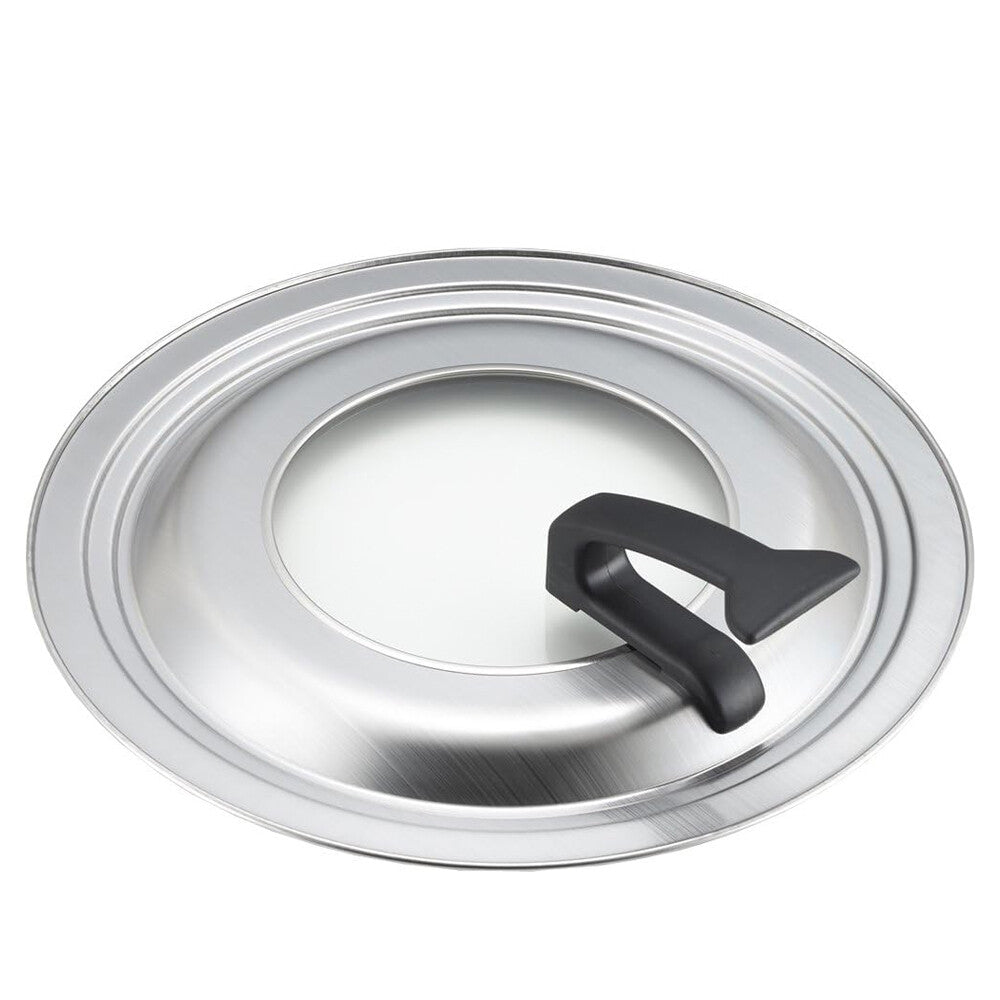 Odajima Stainless Steel Frying Pan Lid with Stand for 26-30cm Pans