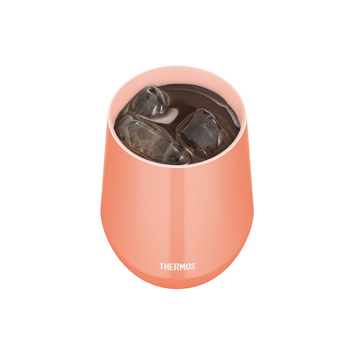 Thermos Vacuum Insulated Cup Apricot Orange 400ml JTE-400