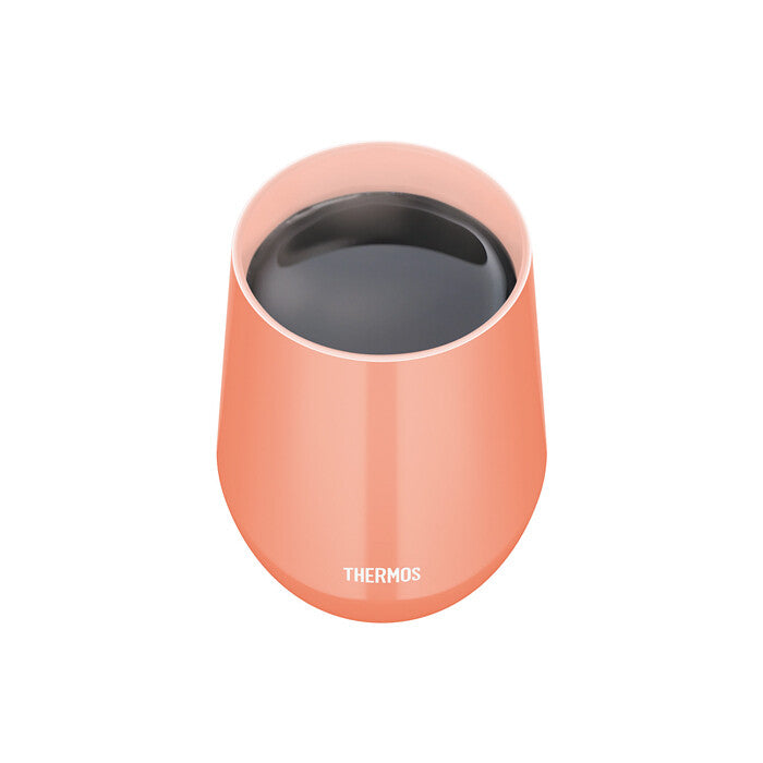 Thermos Vacuum Insulated Cup Apricot Orange 400ml JTE-400