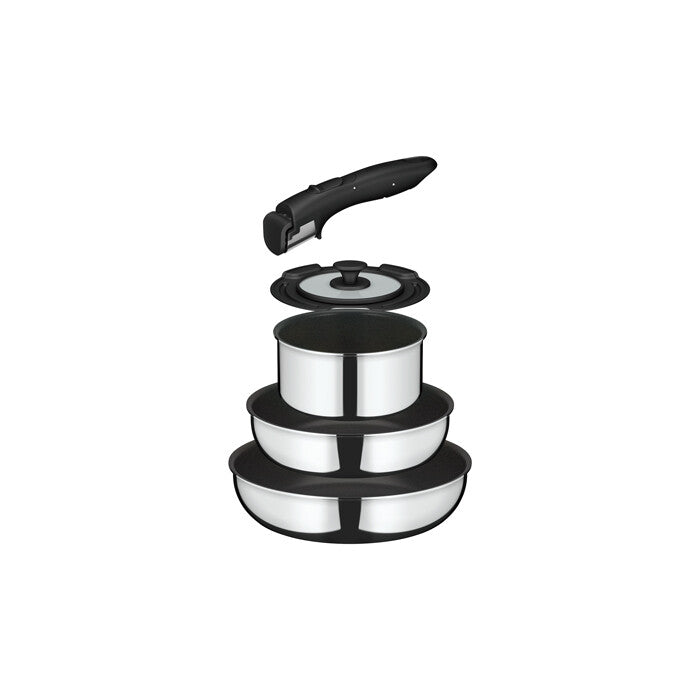 Thermos Removable Handle Frying Pan 5-Piece Set Stainless KSF-5A