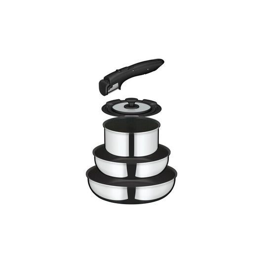 Thermos Removable Handle Frying Pan 5-Piece Set Stainless KSF-5A