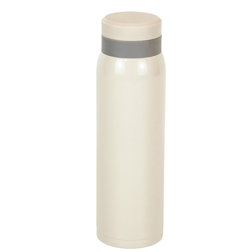 Wahei Freiz Moteco Screw Cap Mug Bottle 500ml White RH-1668