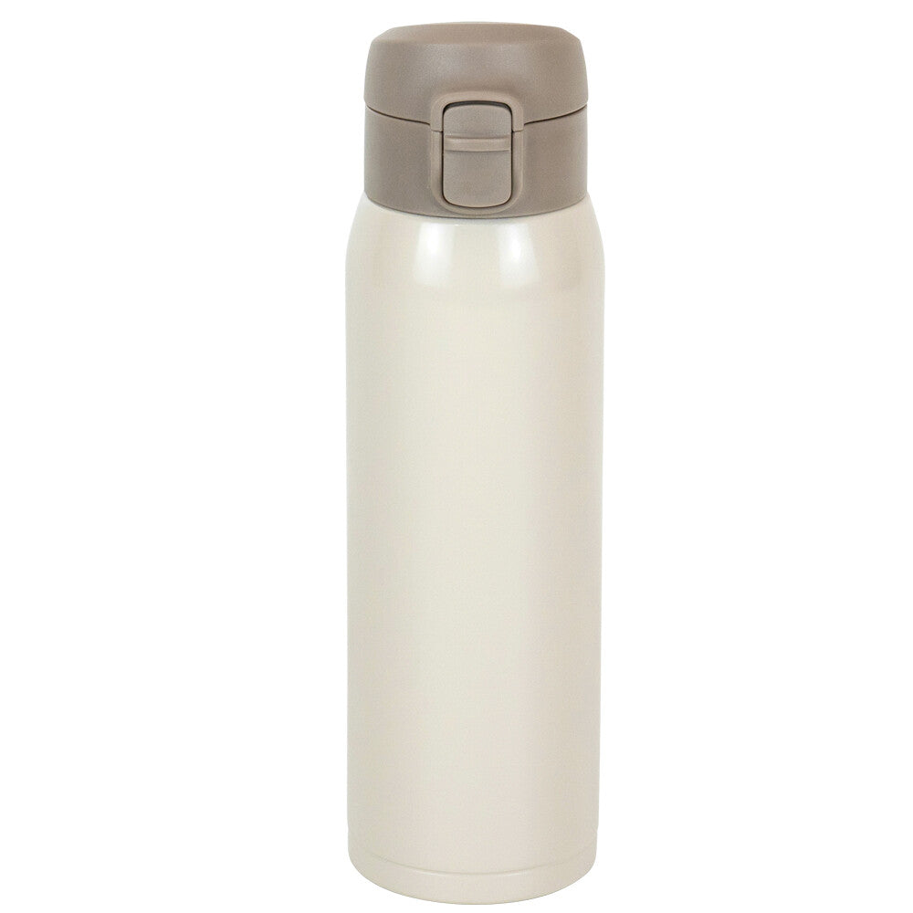 Wahei Freiz Moteco One-Touch Lid Mug Bottle 350ml White RH-1671