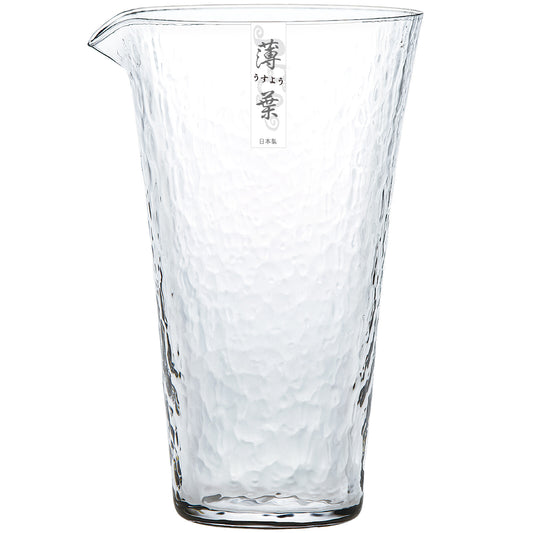 Toyo-Sasaki Glass Usuba Katakuchi Spouted Pouring Bowl