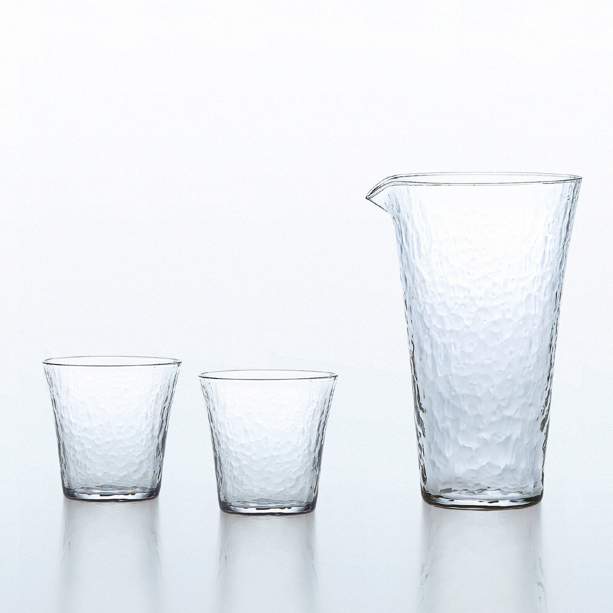 Toyo-Sasaki Glass Thin Cold Sake Set