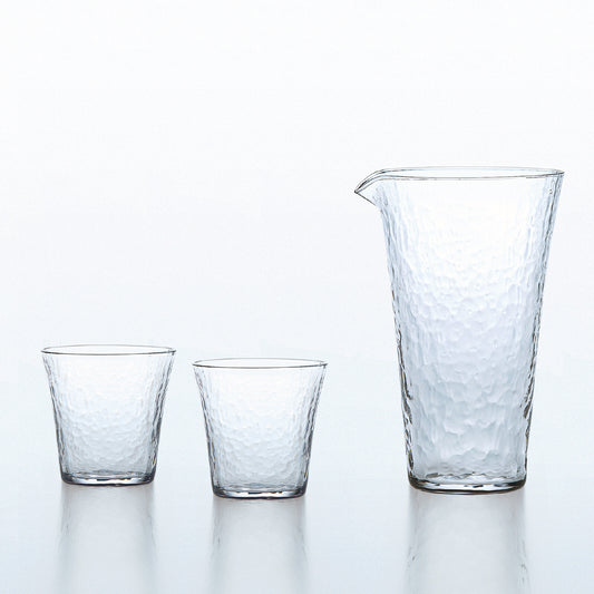 Toyo-Sasaki Glass Thin Cold Sake Set