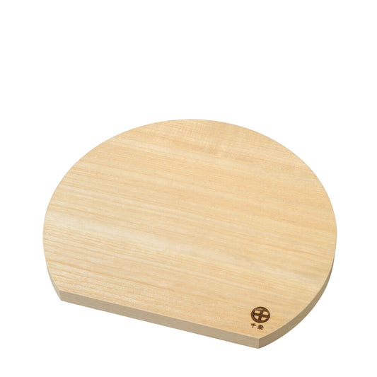 Wahei Freiz Chitose Paulownia Wood Cutting Board Half-Round 30x26cm CS-063