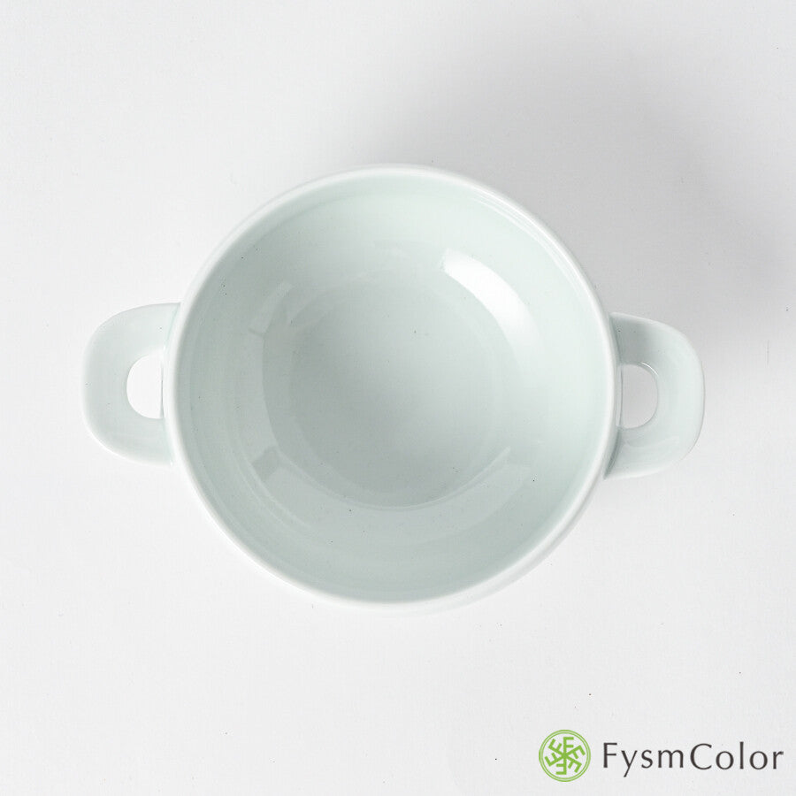 Hakusan Porcelain Hasami-Yaki T-Type Soup Bowl White 300ml