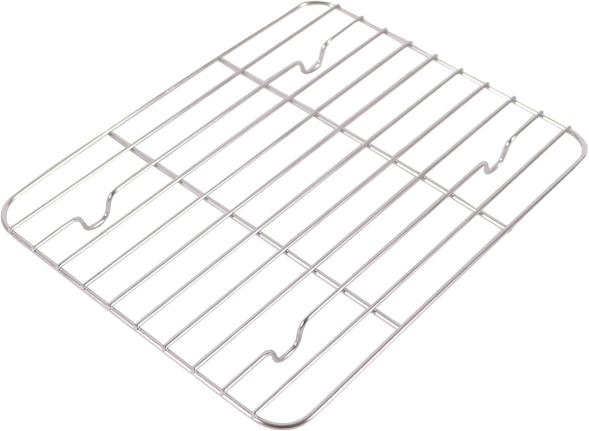 Oya Kinzoku Stainless Steel Wire Rack for Size 21 Square Prep Tray 21.2x16.5cm