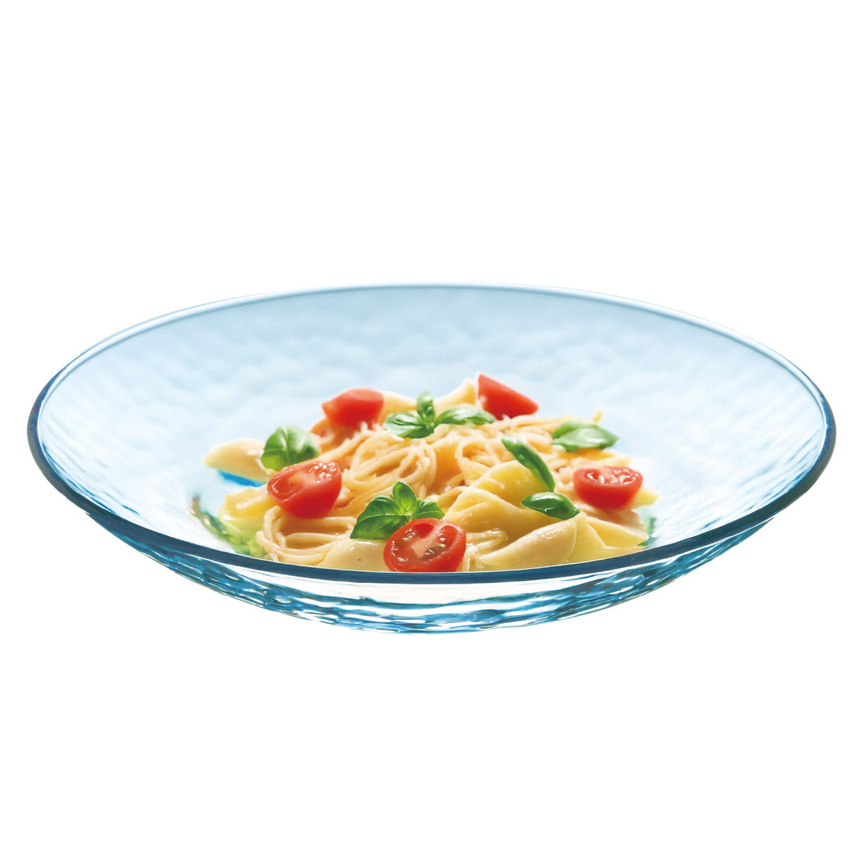 Toyo-Sasaki Glass Glachu Glass Bowl, Blue, 23cm