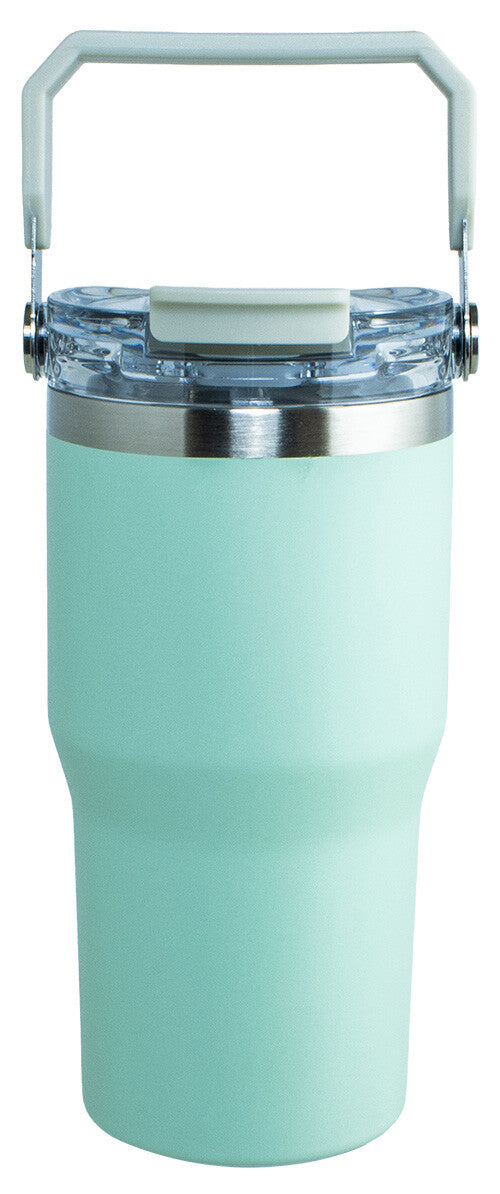 Living Ensemble 2-Way Tumbler with Straw 600ml Green