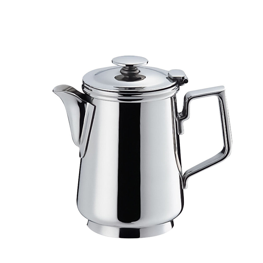 Wadasuke Stainless Steel C-Shaped Milk Pot with Lid for 3 People 2213-0307