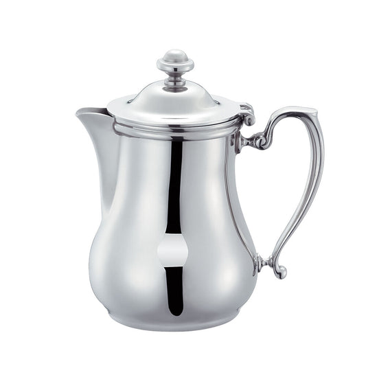Wadasuke Stainless Steel Victoria Milk Pot with Lid for 5 People 2223-0503