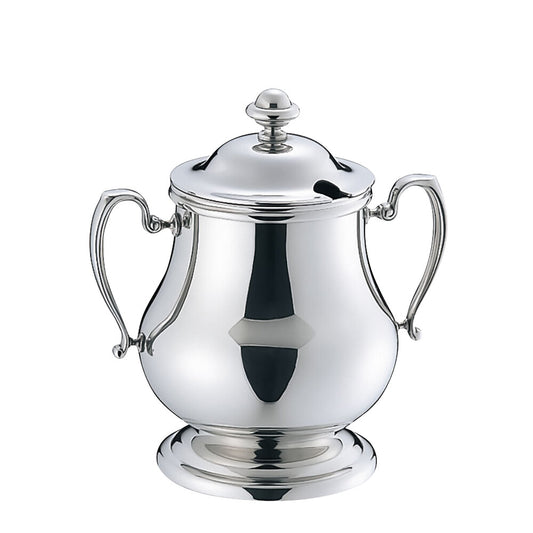 Wadasuke Victoria Footed Stainless Steel Sugar Pot for 5 People 2224-0507