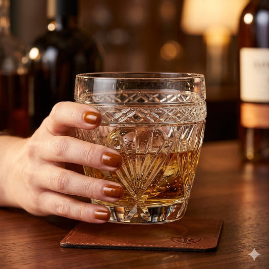 Toyo-Sasaki Glass Amber Free Glass Rock Glass Tumbler, Small, 270ml