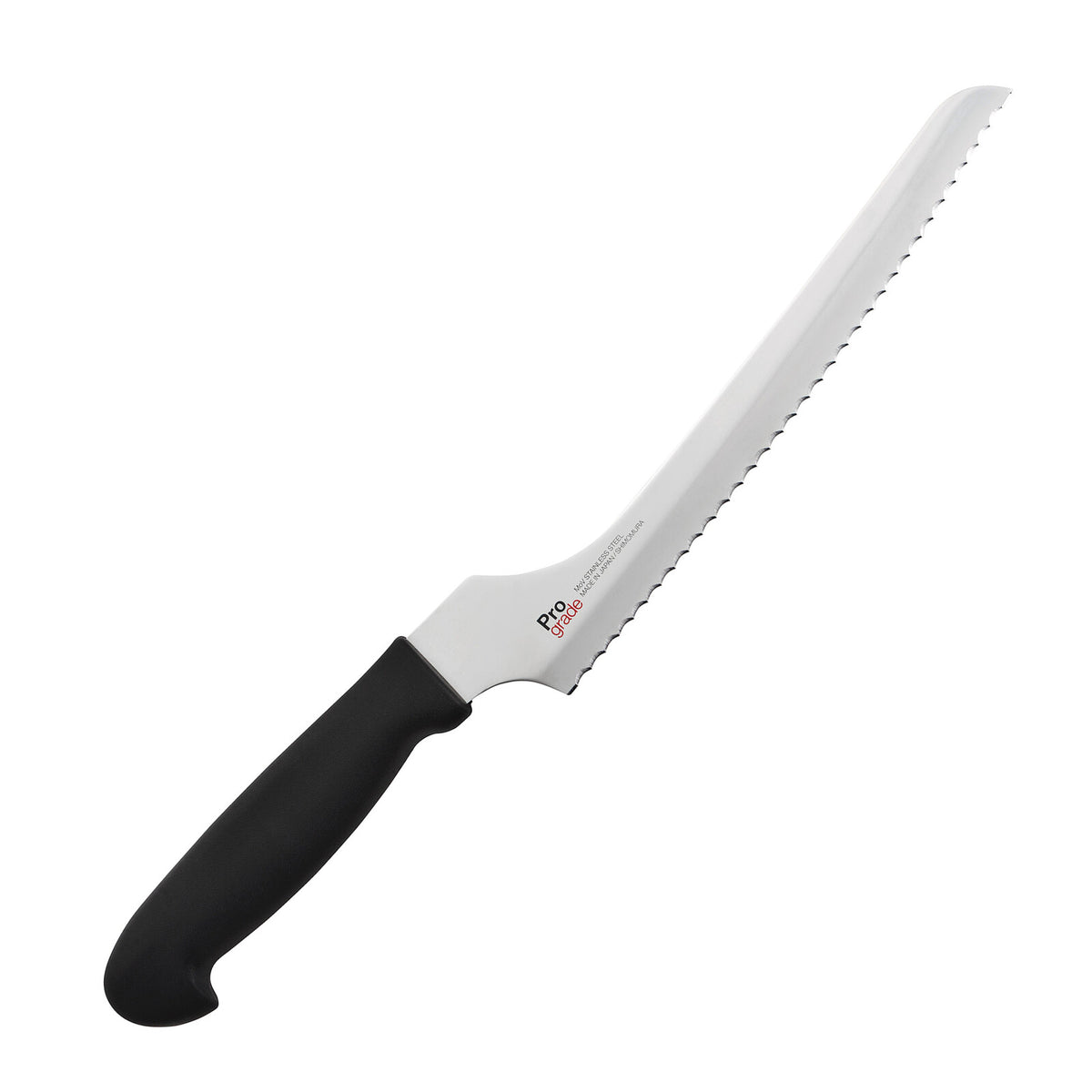 Shimomura Pro Grade Lightweight Bread Knife Molybdenum Vanadium PG-112