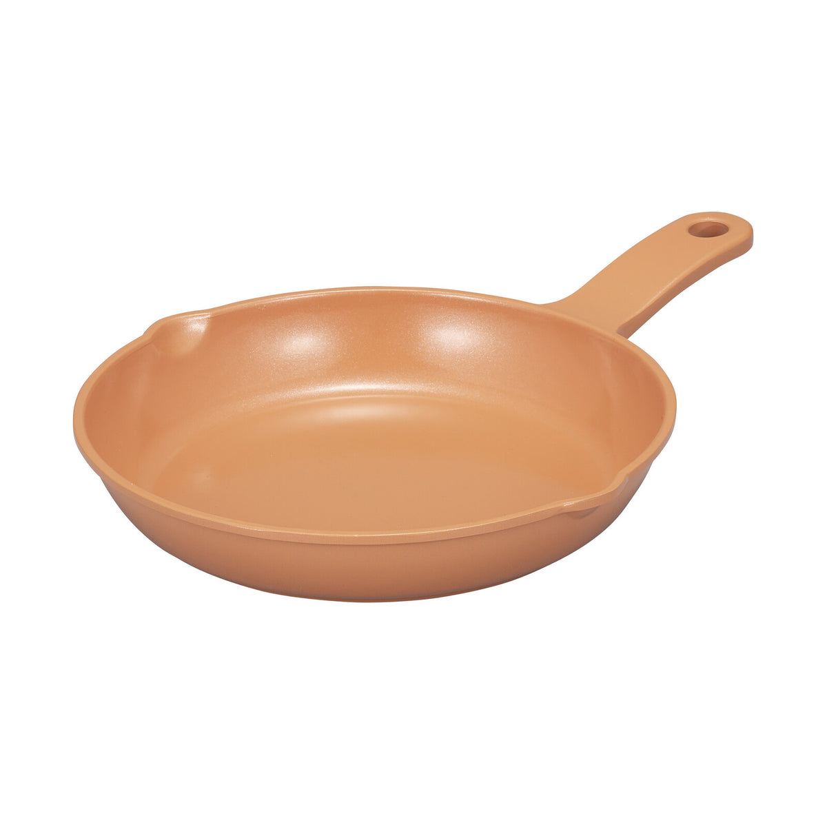 CB Japan Copan Round Grill Plate 19cm Terracotta