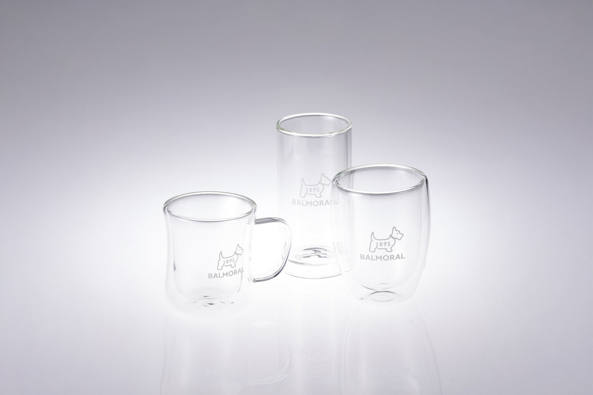 Balmoral Double Wall Glass Tea Cup 360ml BA-02