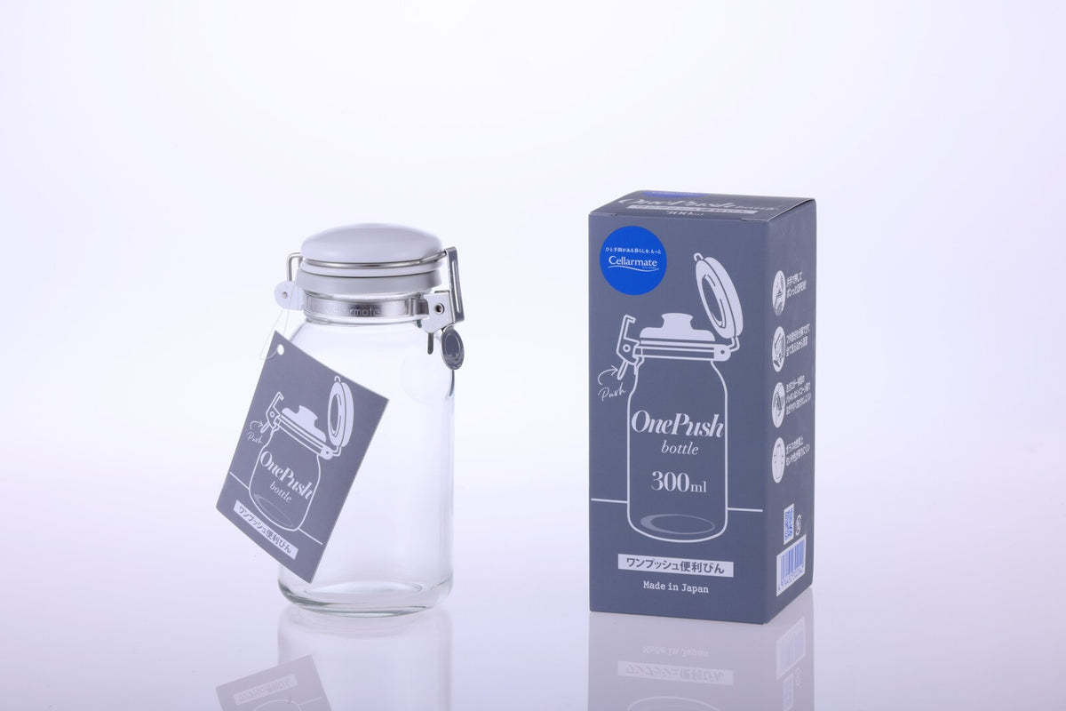 Cellarmate One-Push Glass Preserving Jar 300ml