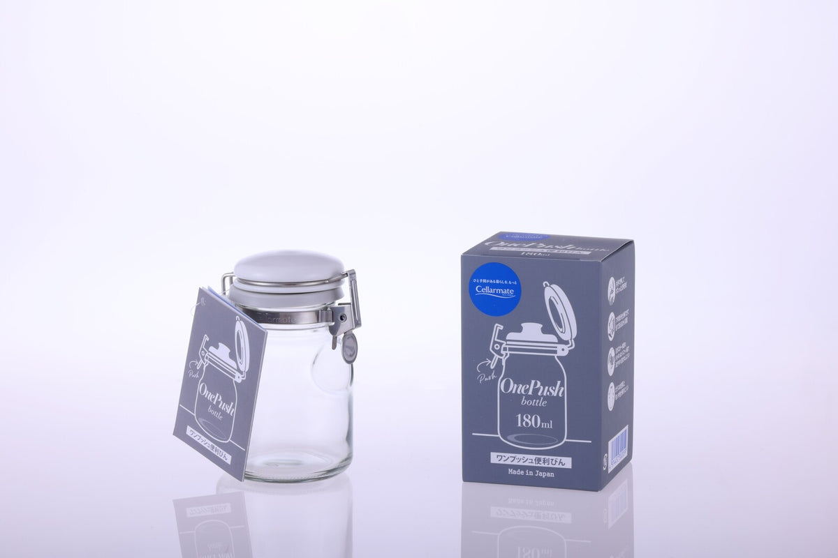 Cellarmate One-Push Storage Jar 180ml