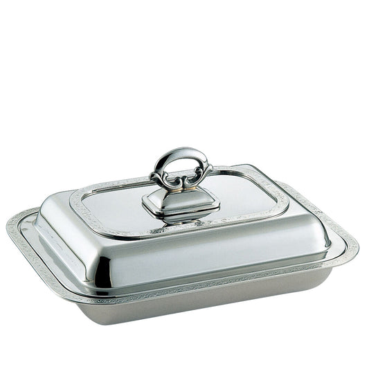Wadasuke Stainless Monterey Square Entree Dish 14 Inch 2404-3140