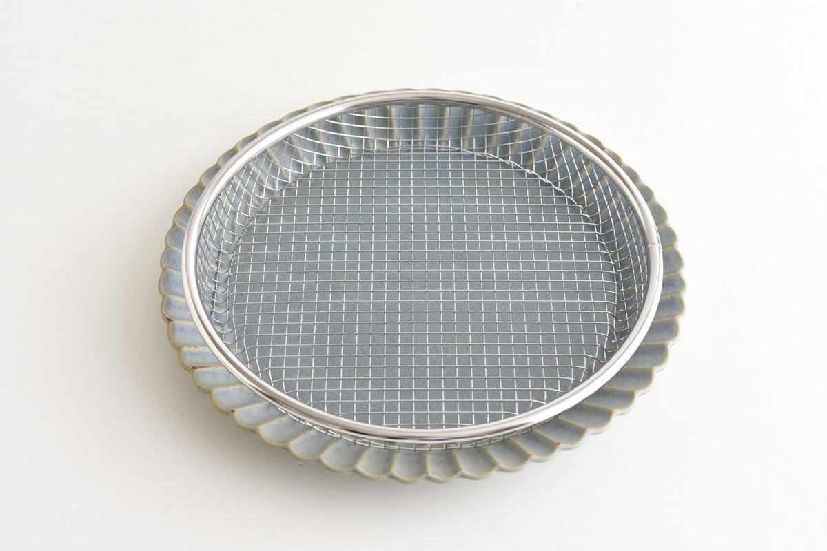 Arnest Plate Strainer 22cm Stainless Steel