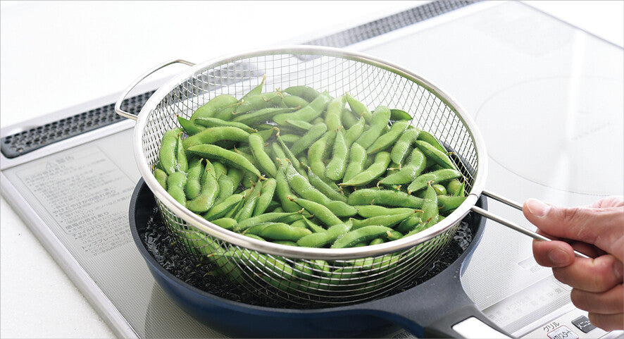 Arnest Fine Mesh Colander with Handle 38.5cm Stainless Steel