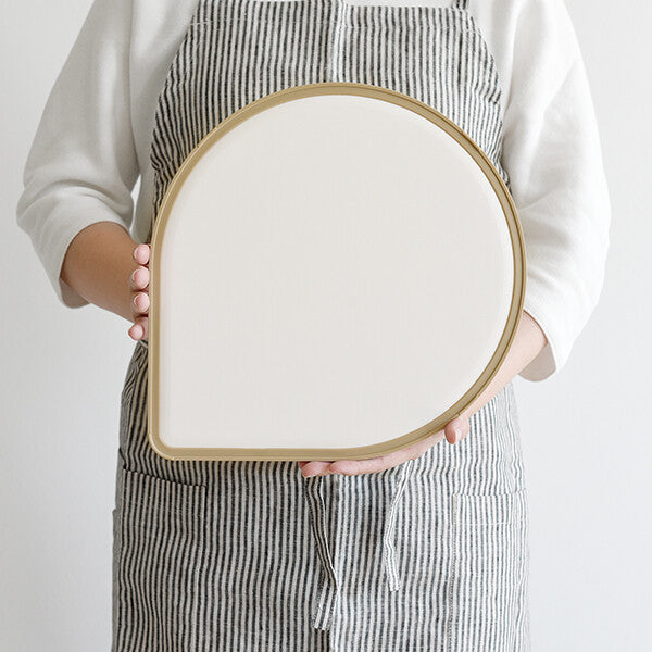 Arnest Teardrop Cutting Board Olive Dishwasher Safe