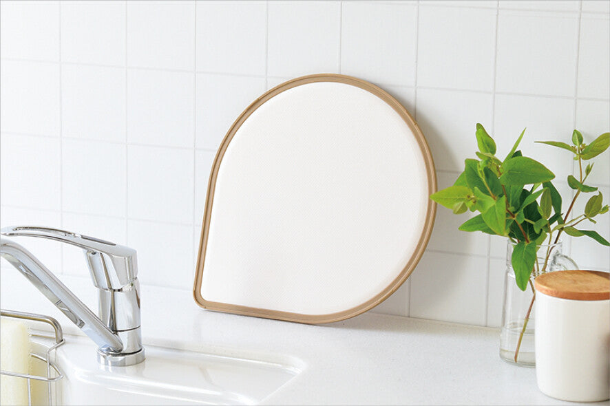 Arnest Teardrop Cutting Board Olive Dishwasher Safe