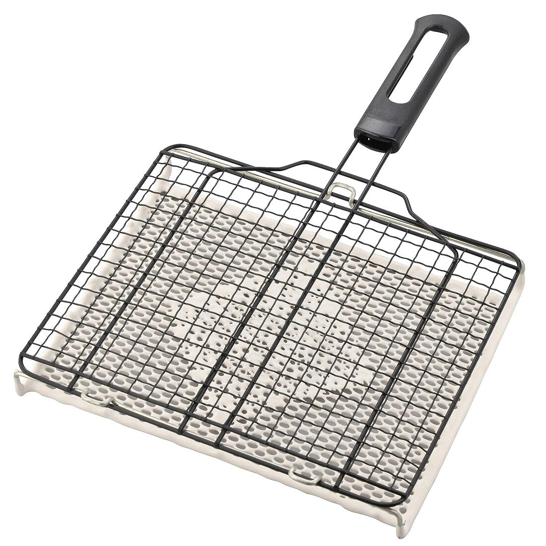 Wahei Freiz Yakizutsumi Ceramic Coated Fish Grill Basket YR-3961