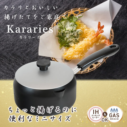 Wahei Freiz Cariize IH Tempura Pot 16cm RB-4015