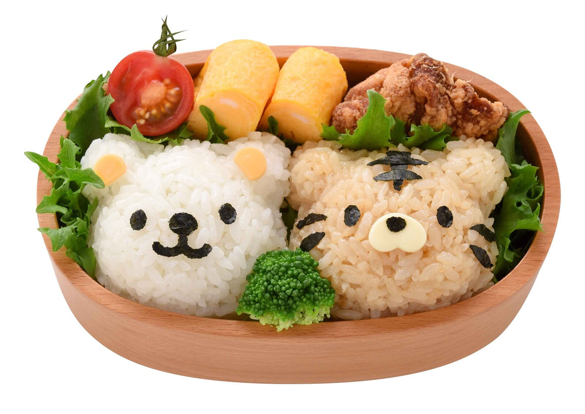 Arnest Bear and Friends Onigiri Rice Ball Mold Set