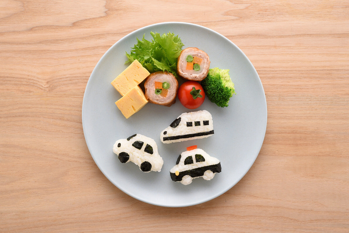 Arnest Vehicle Onigiri Rice Ball Mold Set with Nori Cutter