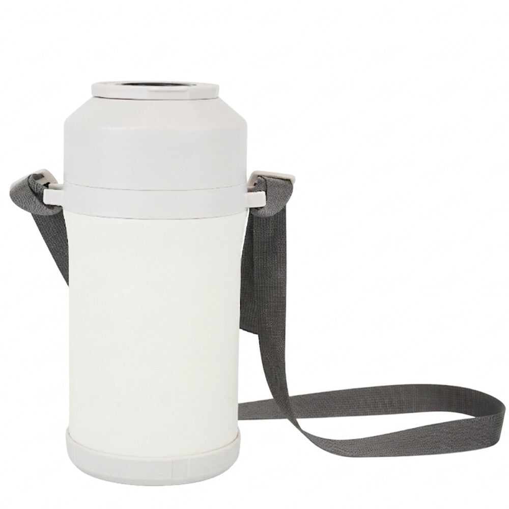 Wahei Freiz Fortec Pet Bottle Cooler with Strap Ivory RH-1918
