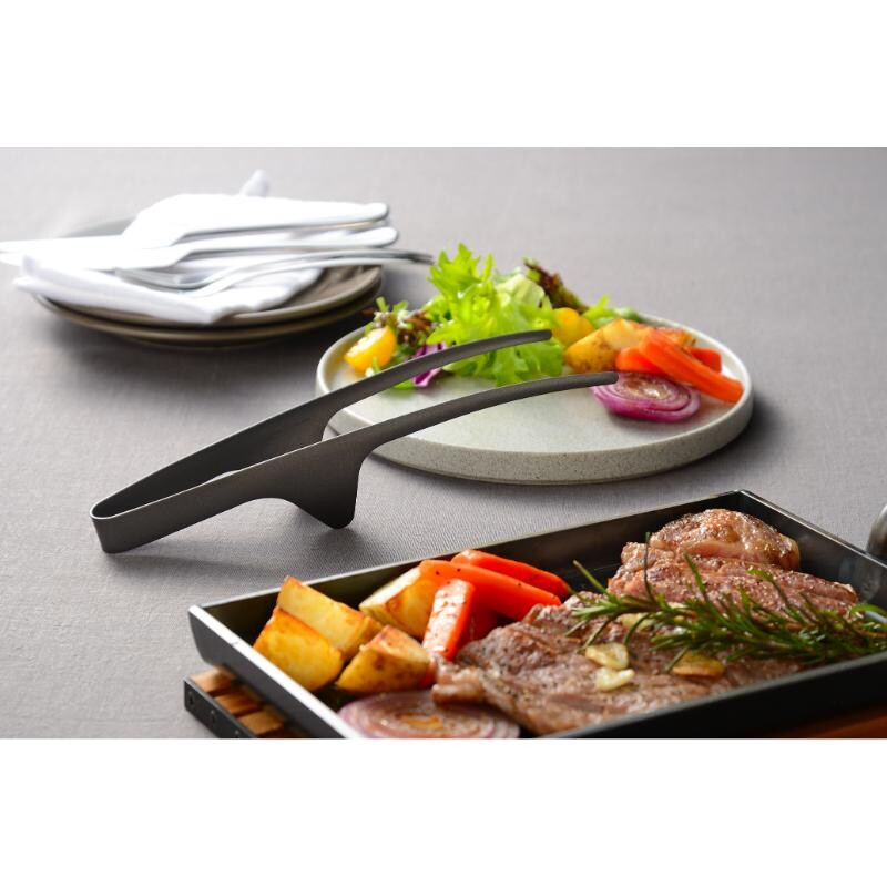 AUX BBQ Tongs Black AUT1443