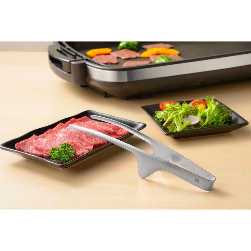 AUX Self-Standing BBQ Tongs Stainless Steel AUT1439