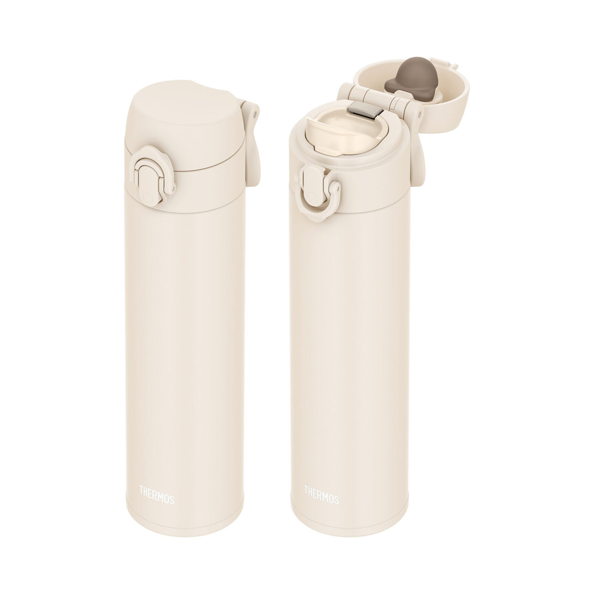 Thermos Vacuum Insulated Travel Mug Milk White JPJ-400