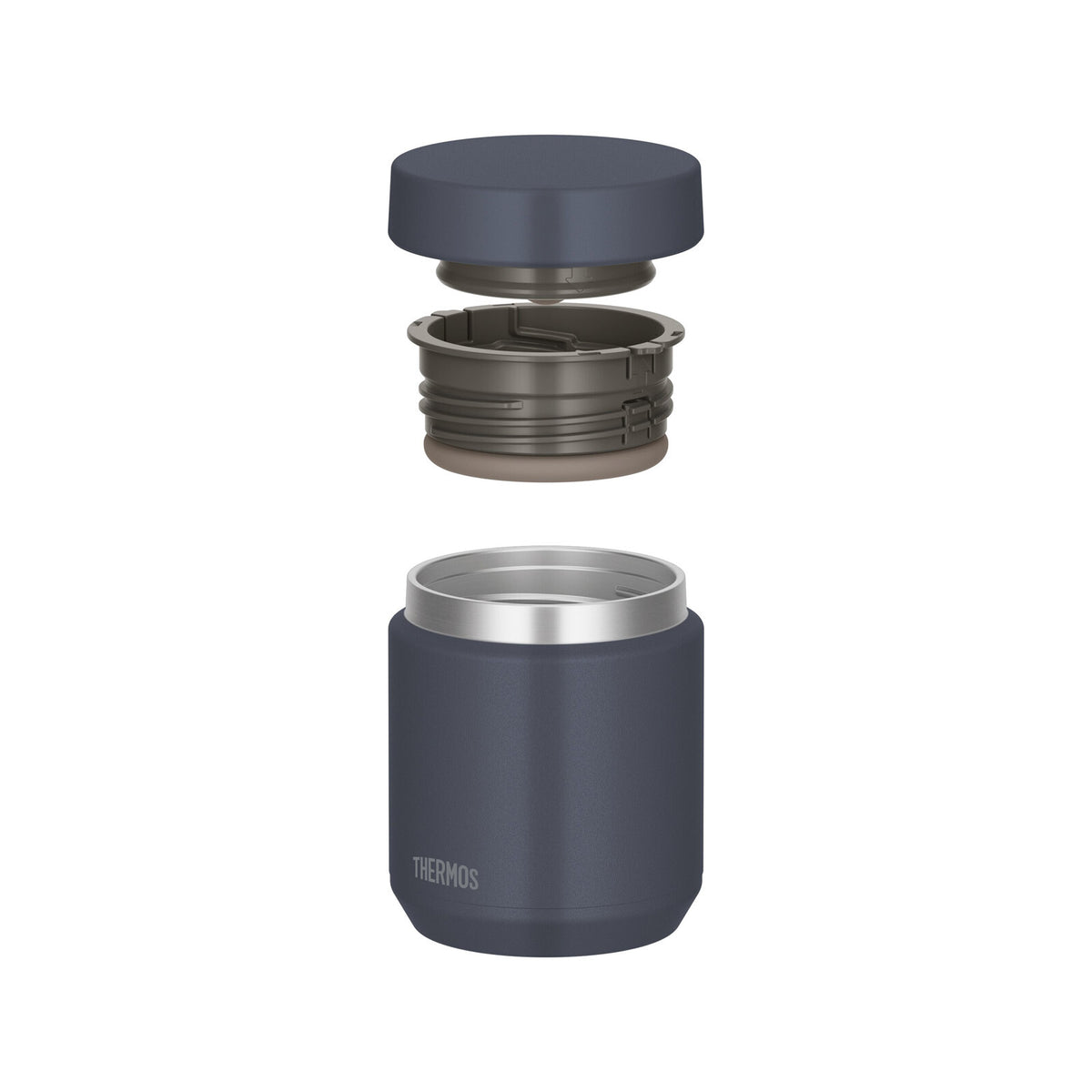 Thermos Vacuum Insulated Soup Jar Navy Black JED-301