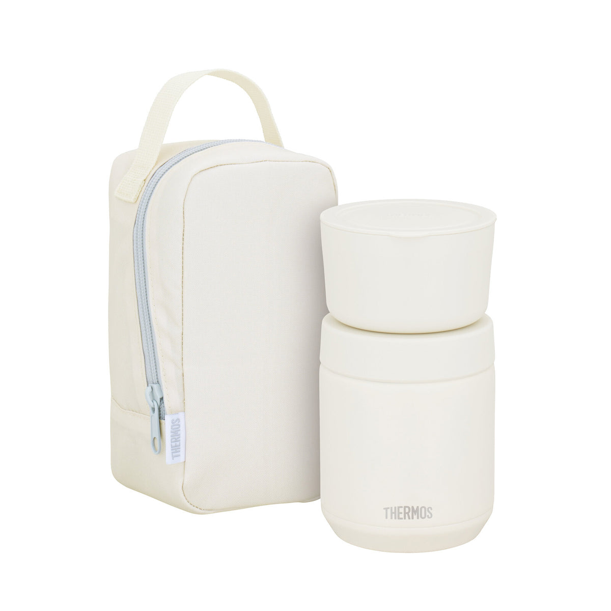 Thermos Vacuum Insulated Soup Lunch Set Ivory JEE-551