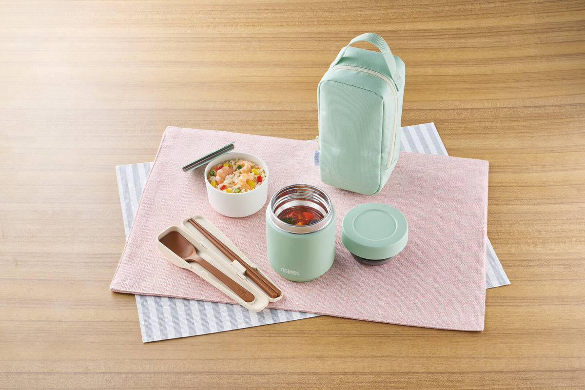 Thermos Vacuum Insulated Soup Lunch Set Mint Green JEE-551