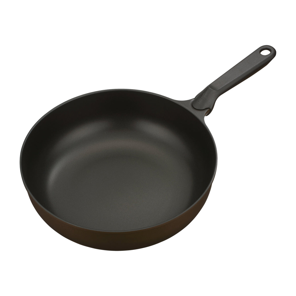 Thermos Durable Premium Stir-Fry Pan 28cm Brown Gold KFP-028D