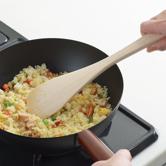 Tanabe Kanagu Wooden Spatula Maple 300mm 5267