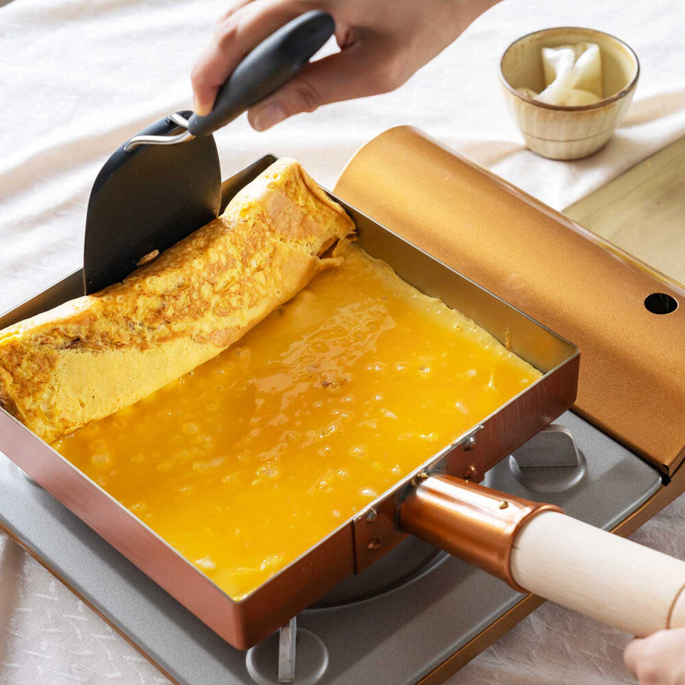 Tanabe Kanagu Copper Tamagoyaki Pan Kanto Style 18cm 0712