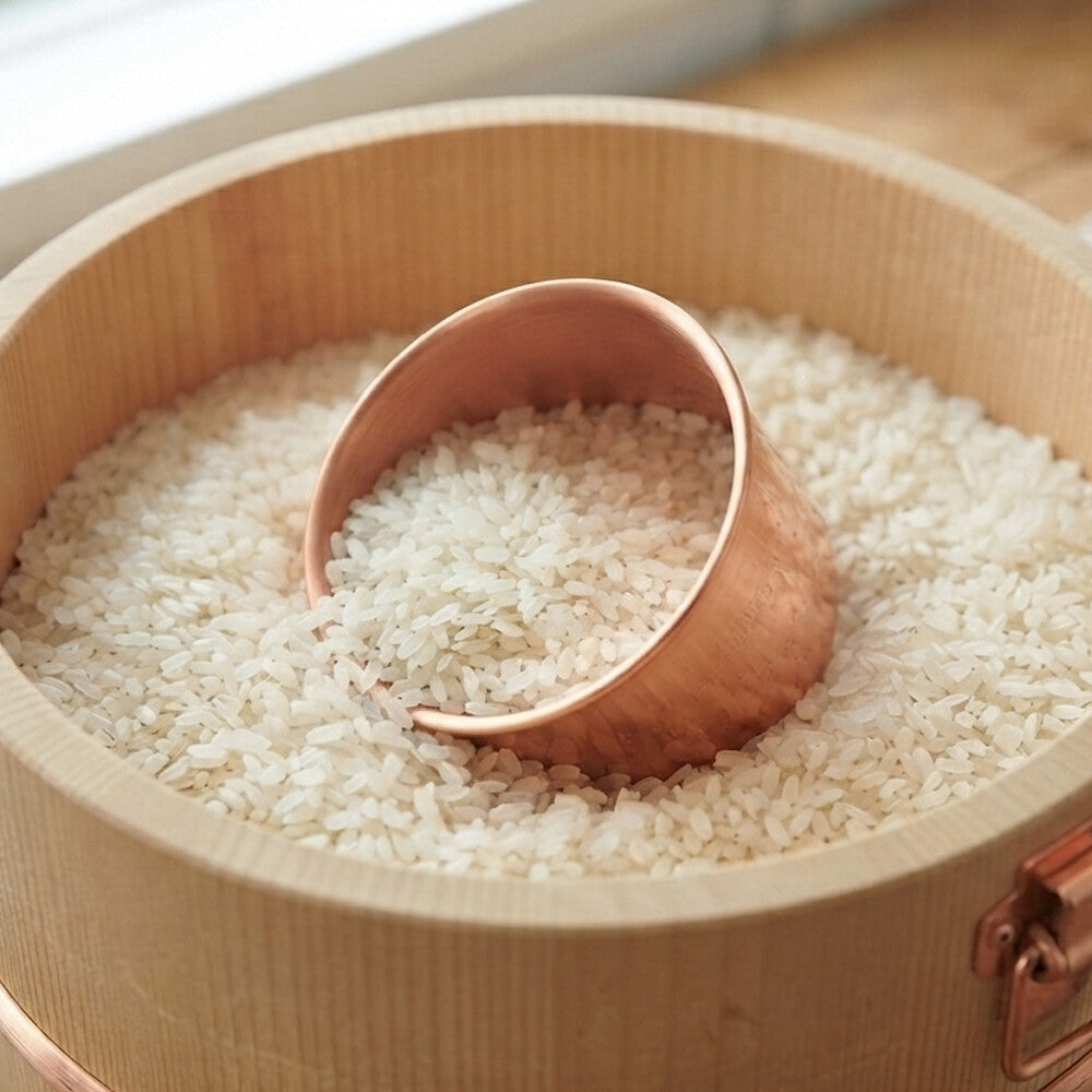 Tanabe Kanagu Copper Rice Measuring Cup 1 Go 4062