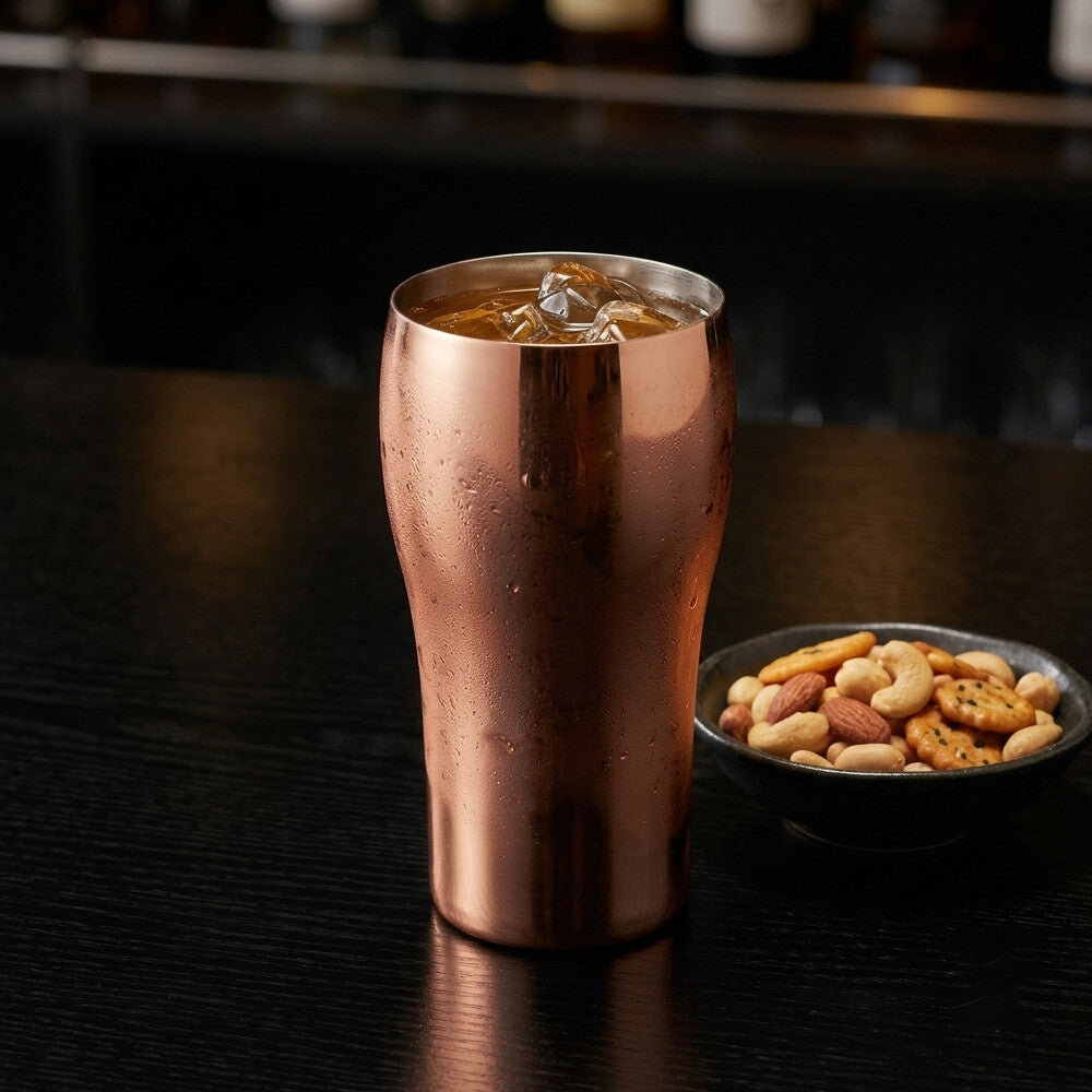 Tanabe Kanagu Hana Copper Tumbler 400ml Copper Mirror 2785