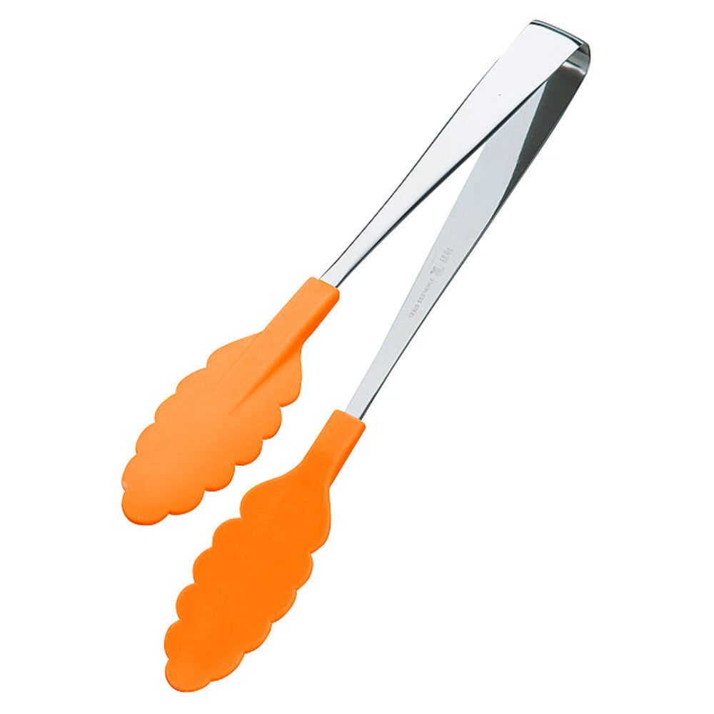 Tanabe Kanagu Heat Resistant Kitchen Tongs Medium Orange 0118