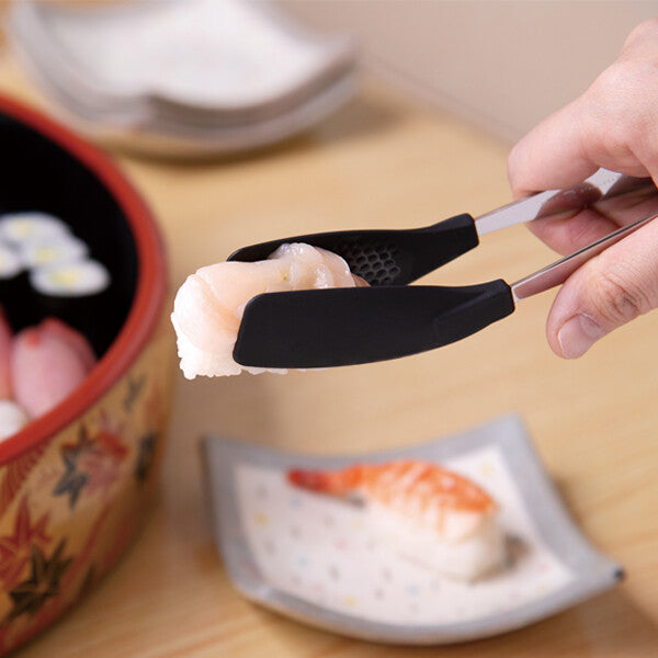 Tanabe Kanagu Sushi Tongs Black 18cm 4871
