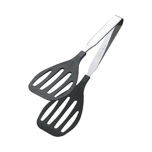 Tanabe Kanagu Color Grill Tongs Medium Black 1993